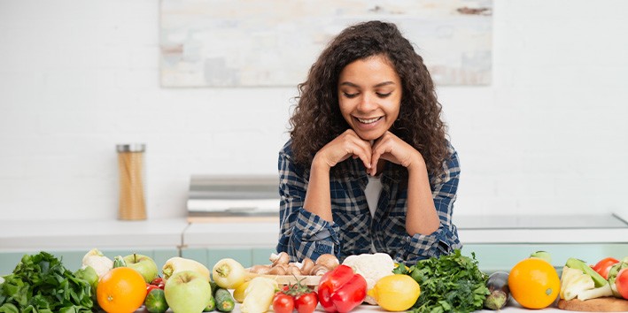 Saude da pele alimentacao